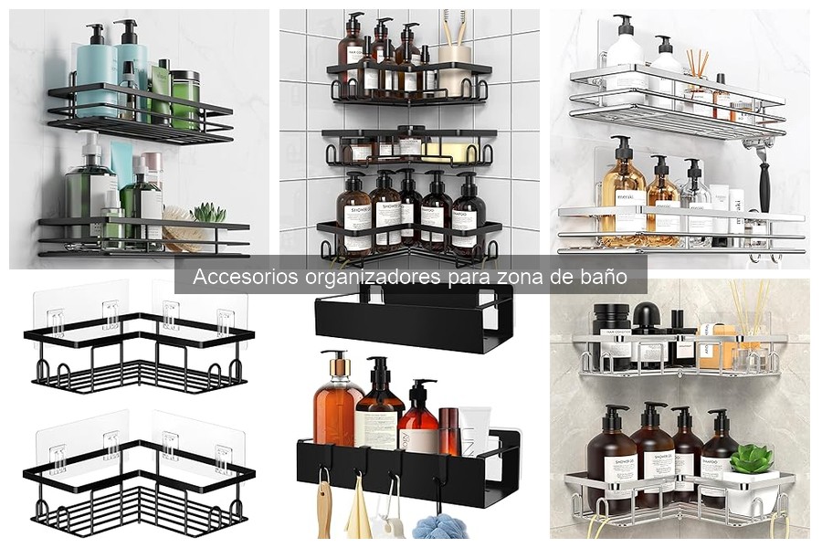 Organiza tu baño: accesorios sin ocupar espacio en el suelo