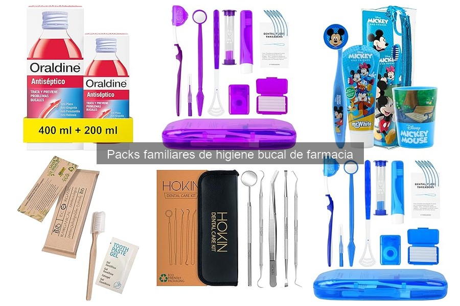 Packs familiares de higiene bucal: ¿Qué incluyen y beneficios?