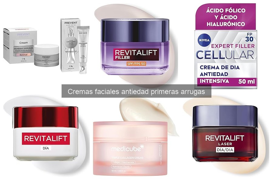 Precio promedio de cremas antiedad para primeras arrugas