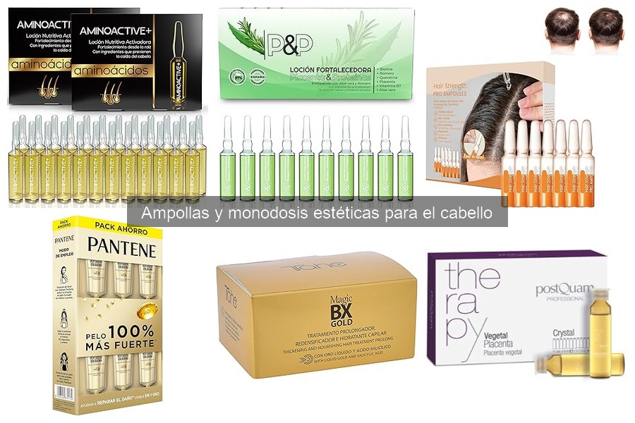 Precios de ampollas estéticas para el cabello: guía completa