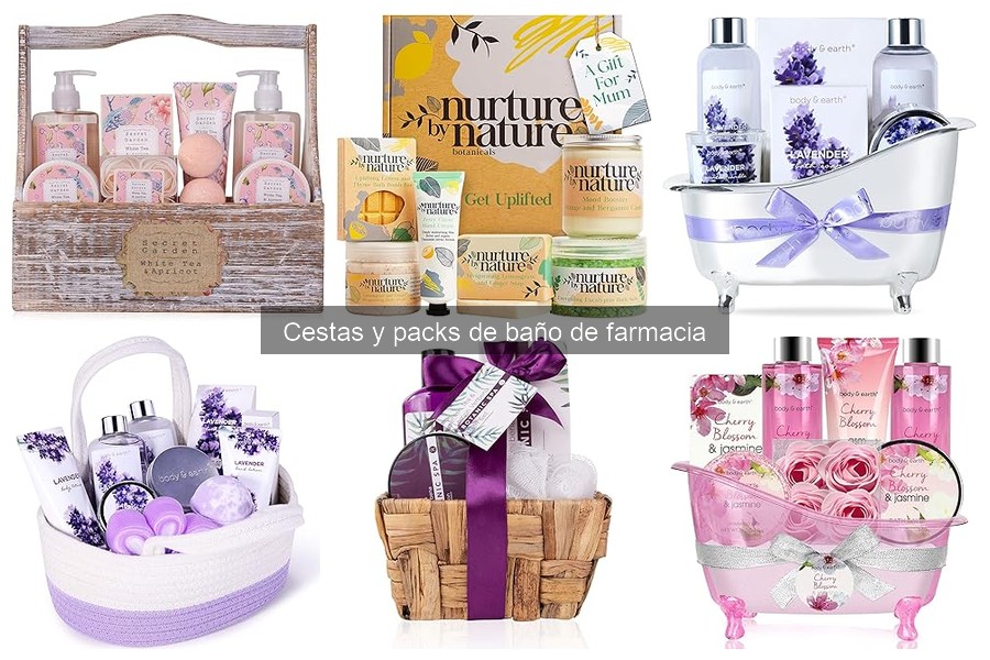Precios de Cestas y Packs de Baño de Farmacia