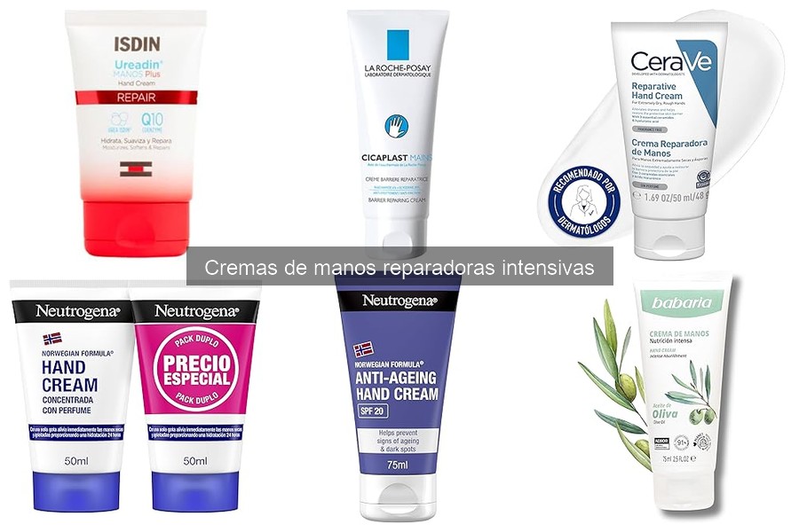 Precios de Cremas de Manos Reparadoras Intensivas