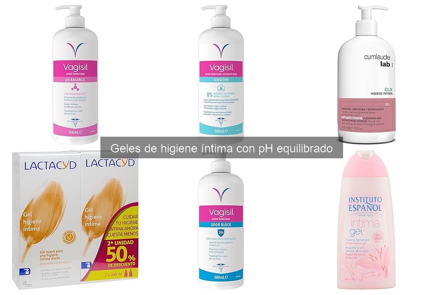 Precios de geles de higiene íntima con pH equilibrado