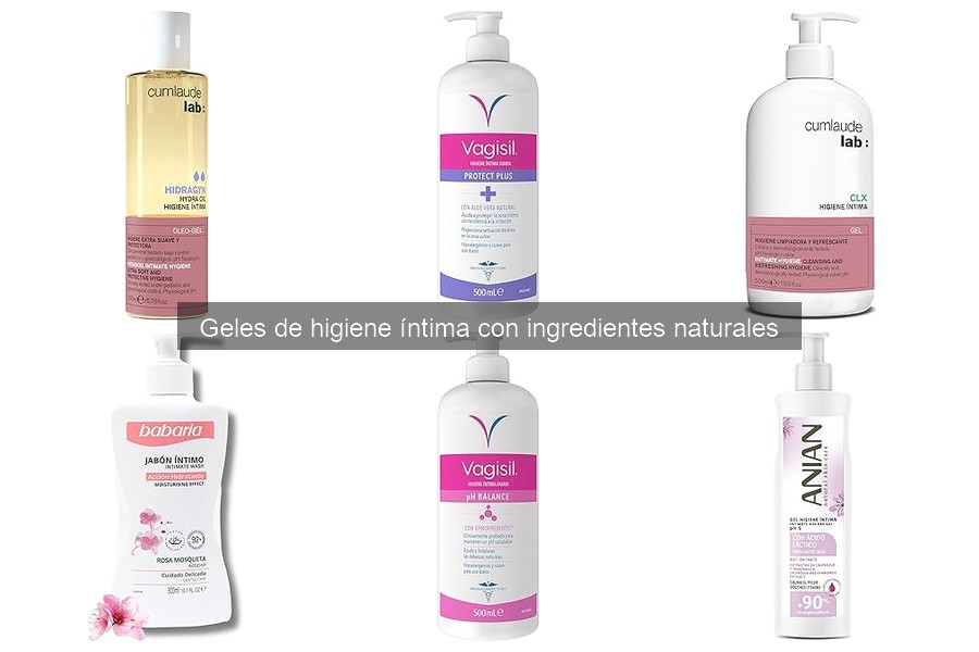 Precios de Geles de Higiene Íntima Naturales y Dónde Comprar
