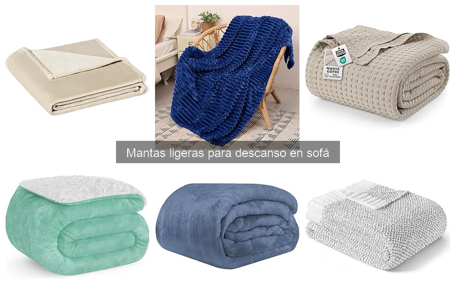 Precios de mantas ligeras para sofá: guía y ofertas