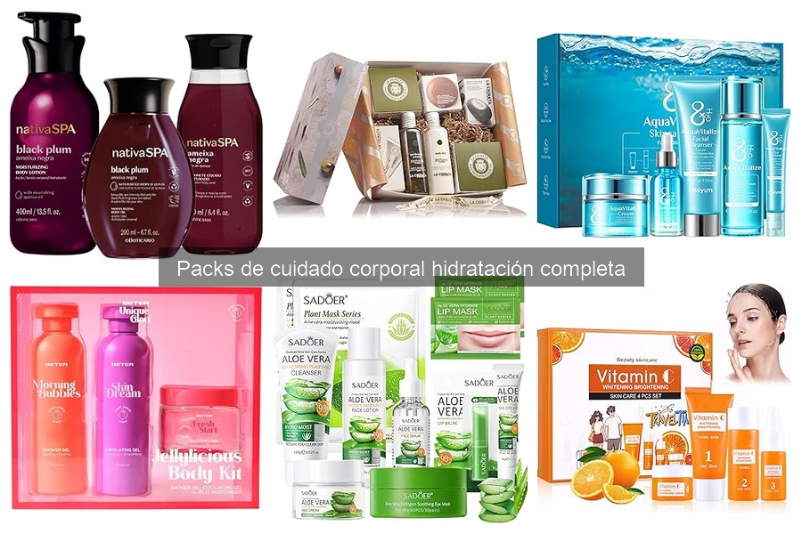Precios de Packs de Hidratación Corporal y Dónde Comprar