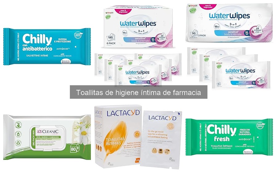 Precios y dónde comprar toallitas de higiene íntima