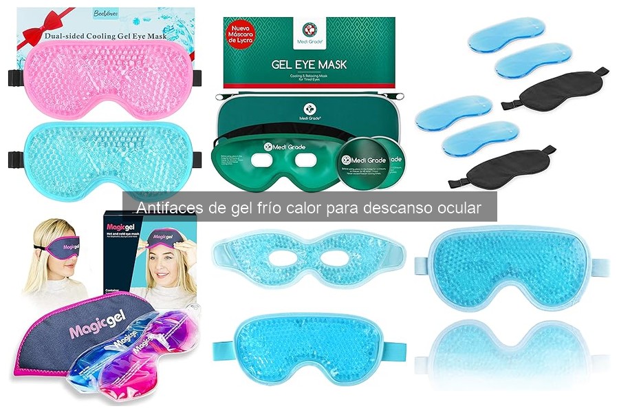 Preguntas frecuentes sobre antifaces de gel frío y calor