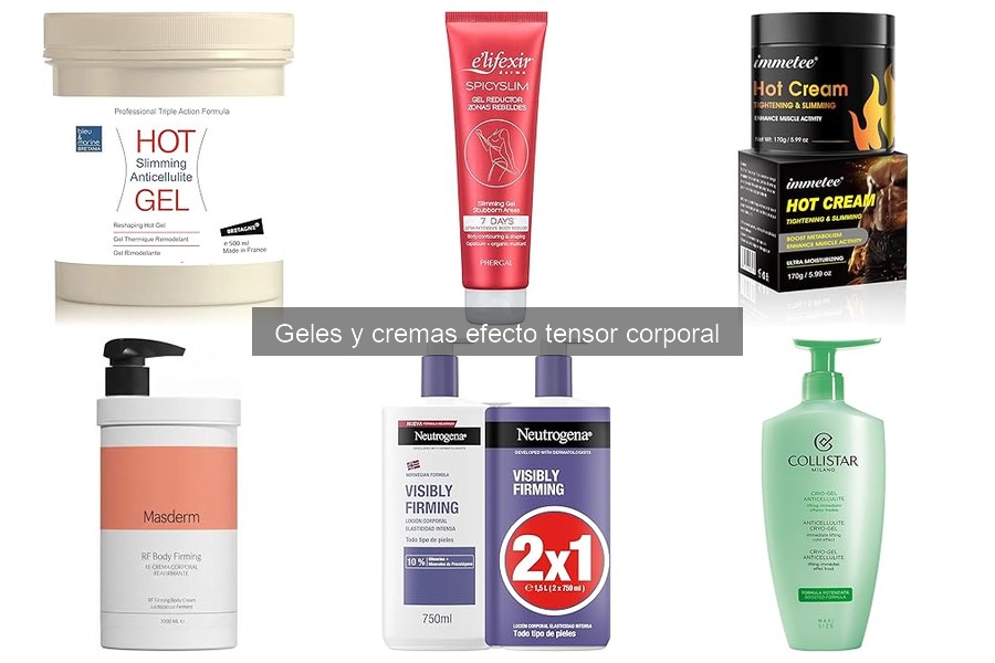 Preguntas frecuentes sobre geles y cremas efecto tensor