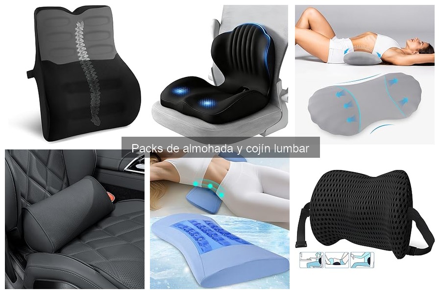 Preguntas Frecuentes sobre Packs de Almohada y Cojín Lumbar