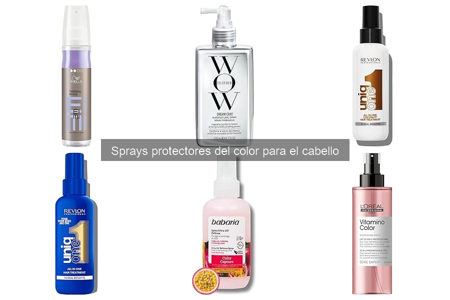 Preguntas frecuentes sobre sprays protectores del color para el cabello