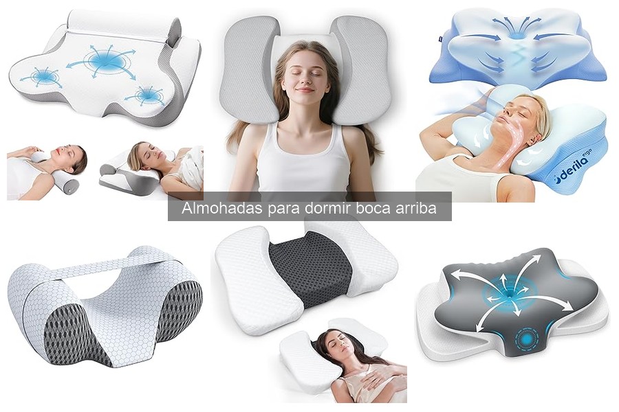 Problemas comunes al usar almohadas para dormir boca arriba
