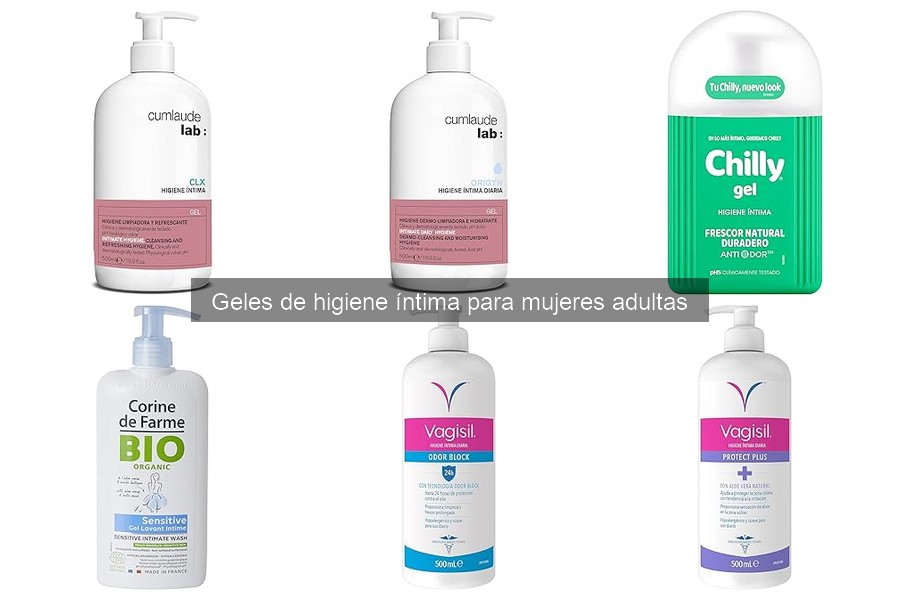 Problemas comunes al usar geles de higiene íntima para mujeres