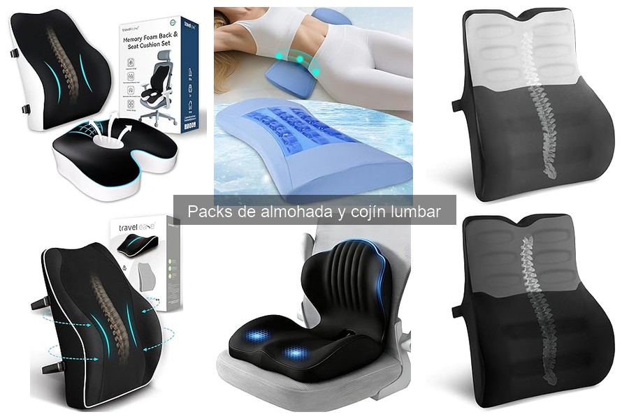 Problemas comunes al usar packs de almohadas y cojines lumbares