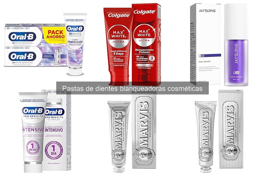 Problemas comunes al usar pastas de dientes blanqueadoras