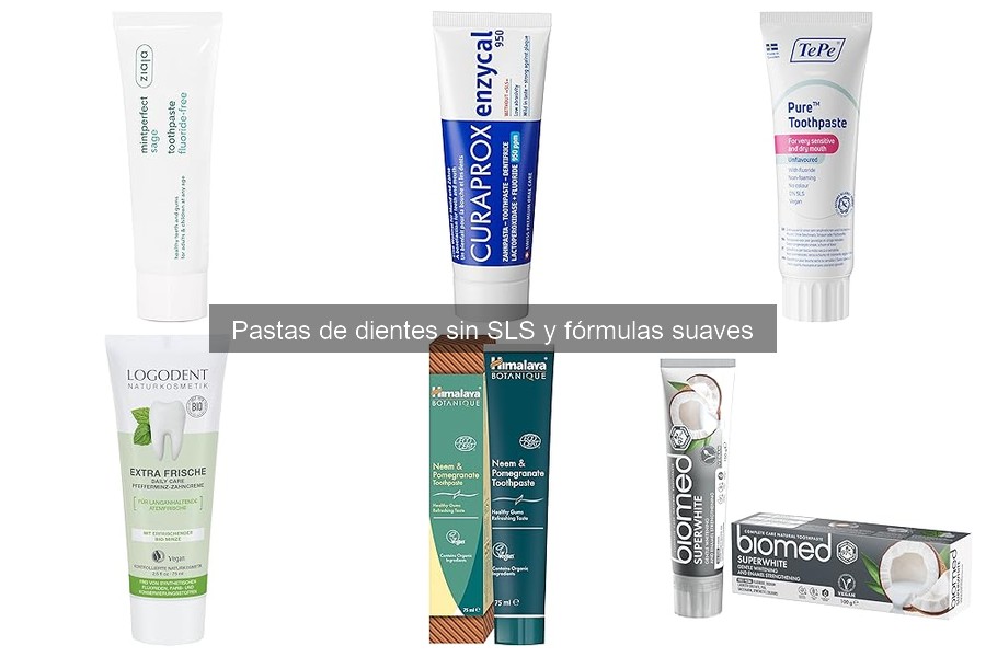 Problemas comunes al usar pastas de dientes sin SLS