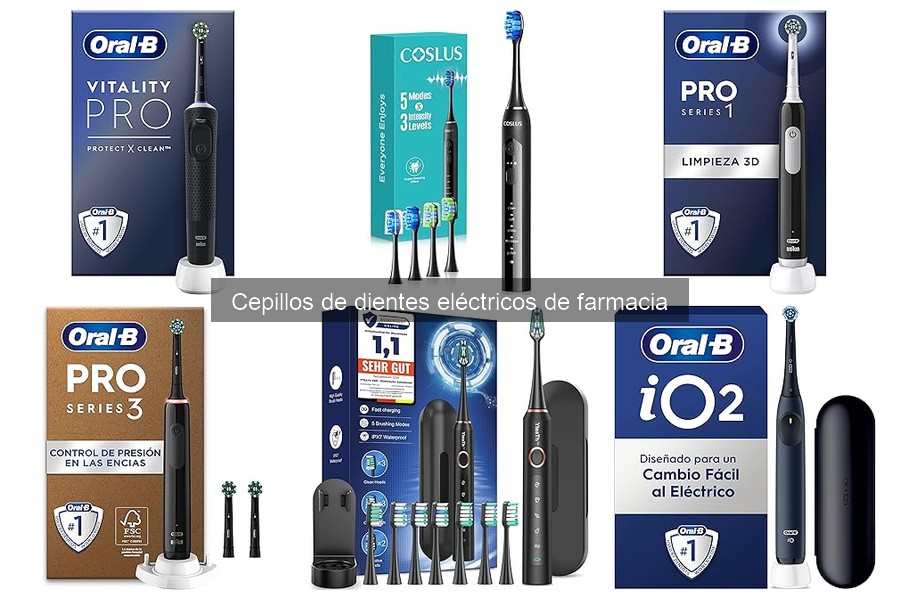 Problemas comunes con cepillos de dientes eléctricos