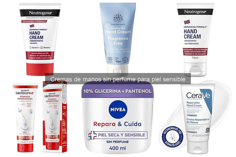 Problemas comunes con cremas de manos sin perfume