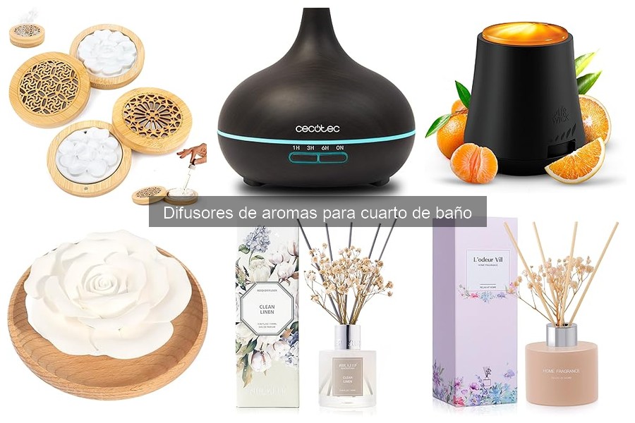 Problemas comunes con difusores de aromas en el baño