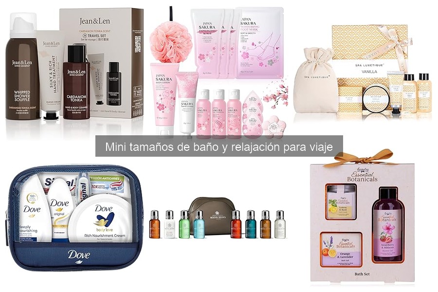 Productos de baño y relajación imprescindibles para viajar