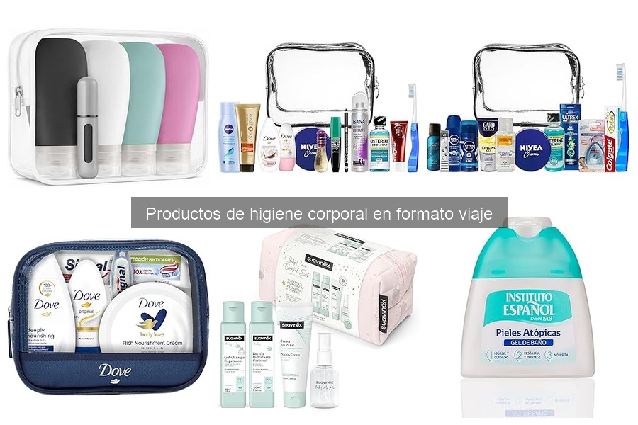 Productos de Higiene Corporal en Formato Viaje: Beneficios y Características