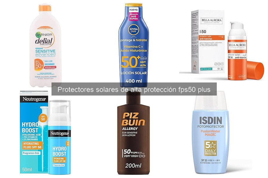Protección solar FPS 50+ vs 30: ¿Qué elegir?