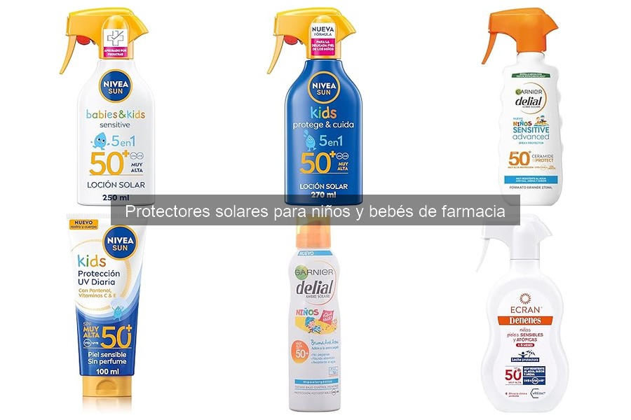 Protectores solares para niños y bebés: ¿Qué son y por qué son importantes?