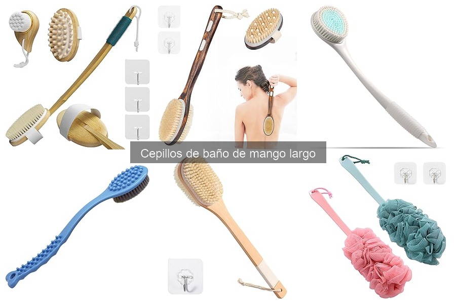 ¿Qué es un cepillo de baño de mango largo? Características y usos