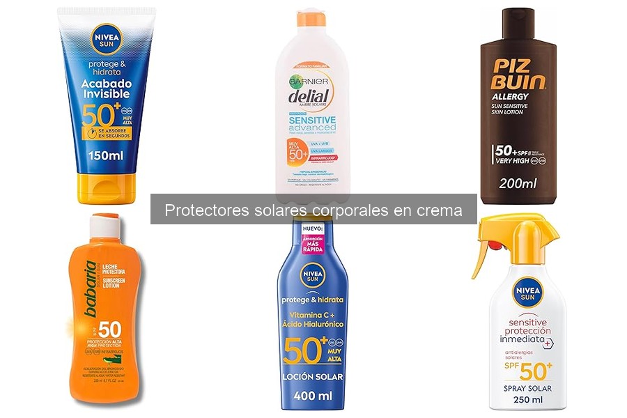 ¿Qué es un protector solar corporal en crema? Guía completa