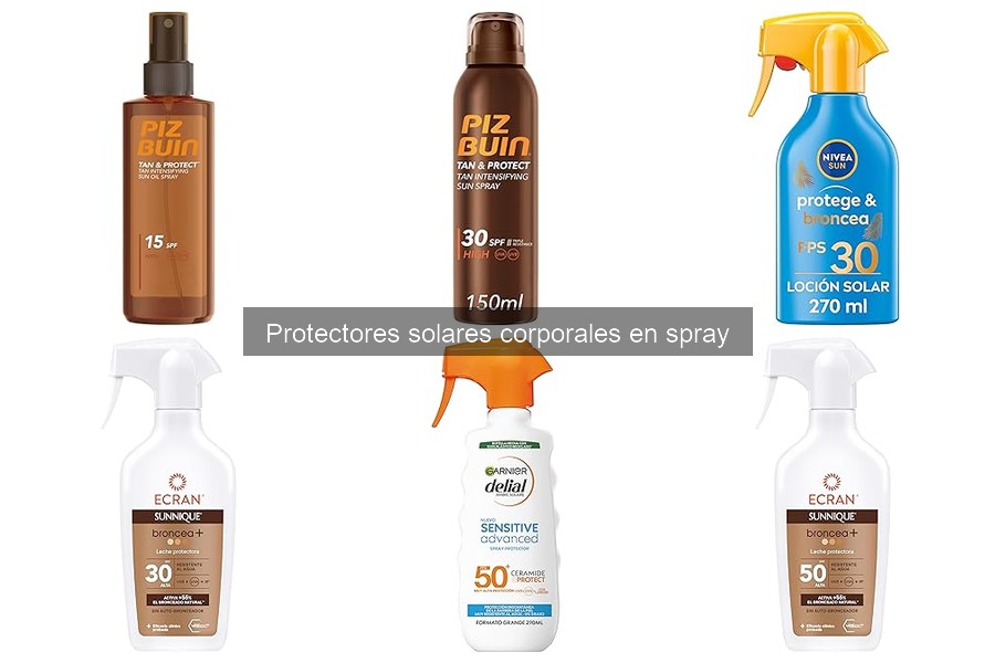¿Qué FPS elegir en protectores solares en spray?