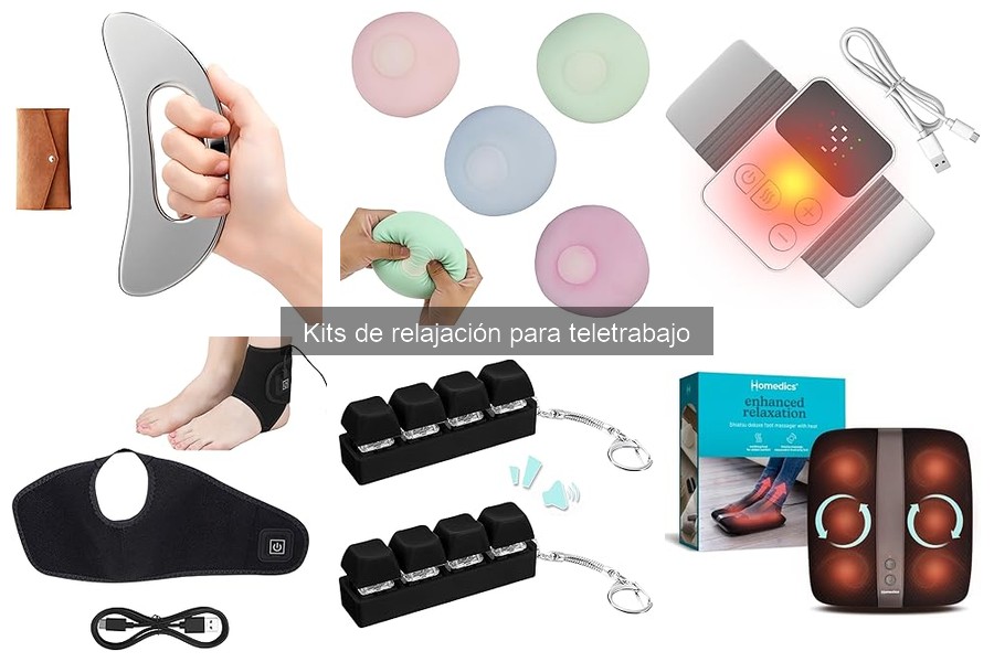 Qué incluir en un kit de relajación para teletrabajo