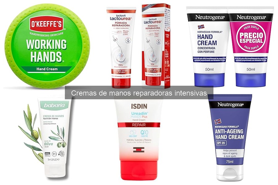 Qué son las cremas de manos reparadoras intensivas