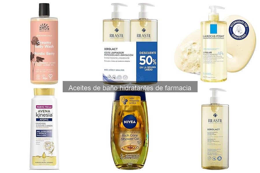 ¿Qué son los aceites de baño hidratantes?