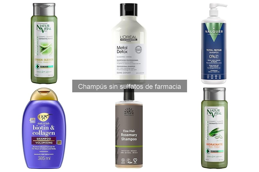 ¿Qué son los champús sin sulfatos? Descubre sus beneficios