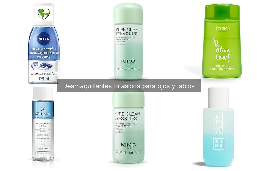 ¿Qué son los desmaquillantes bifásicos? Guía para ojos y labios