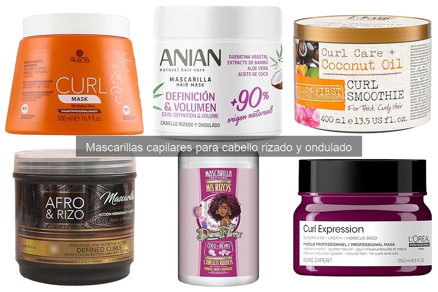 Recetas caseras de mascarillas para cabello rizado