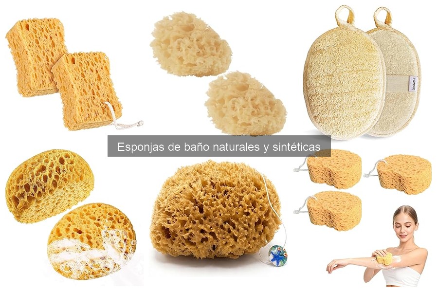 Recomendaciones de esponjas de baño ecológicas y naturales