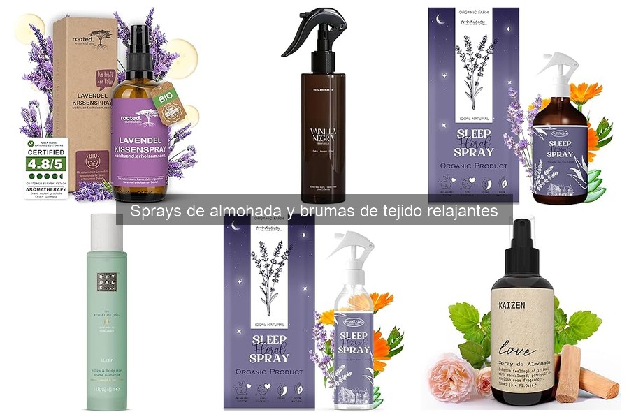 Reseñas de los Mejores Sprays de Almohada Relajantes