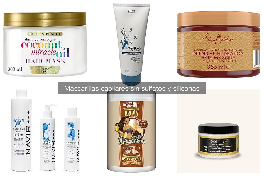 Reseñas de mascarillas capilares sin sulfatos y siliconas
