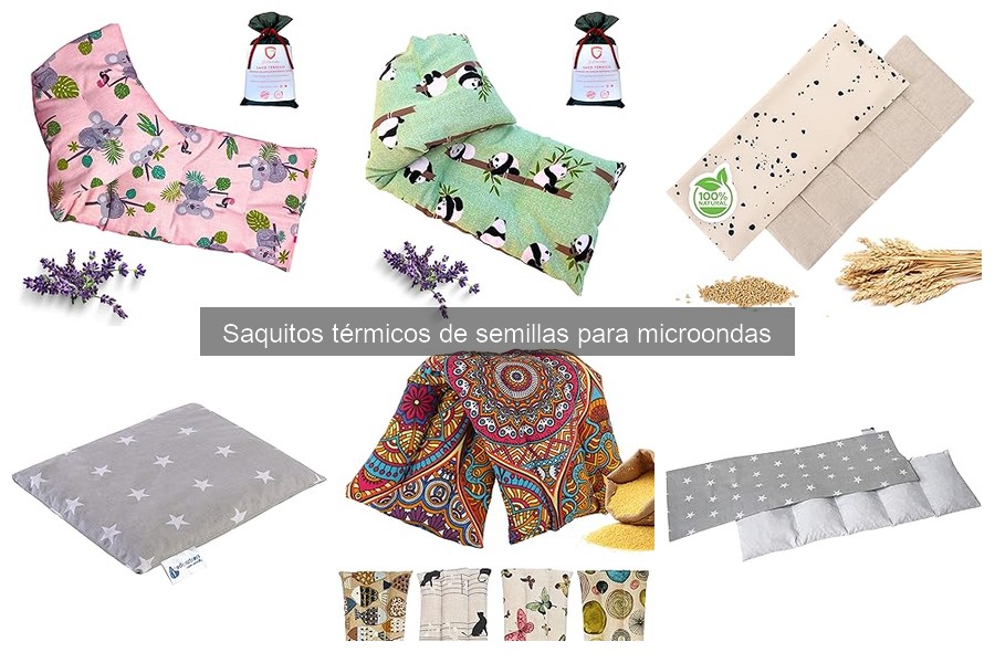 Saquitos térmicos de semillas: Seguridad para niños