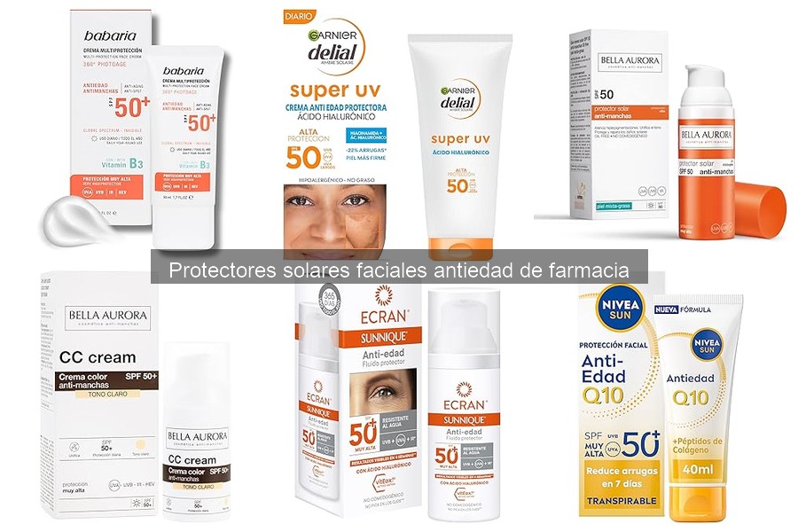 ¿Son adecuados los protectores solares antiedad para pieles sensibles?