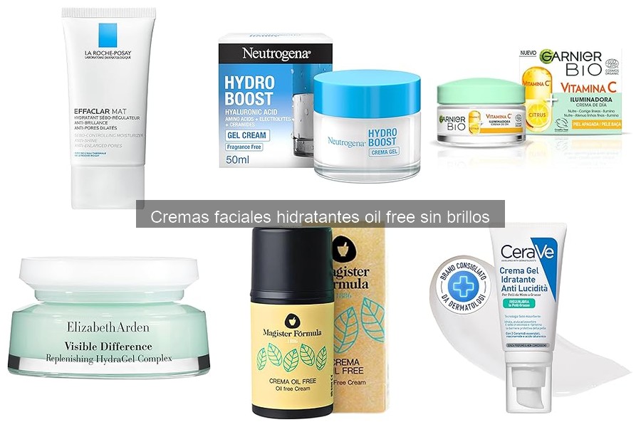 ¿Son efectivas las cremas oil free para la hidratación facial?