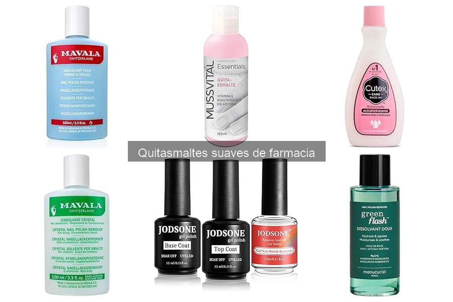¿Son efectivos los quitasmaltes suaves para esmaltes resistentes?