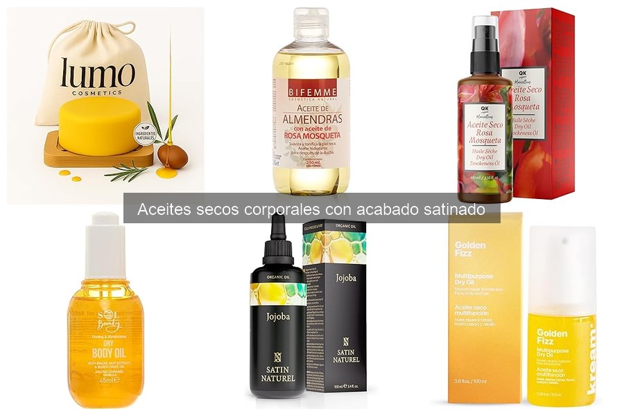 Testimonios de Aceites Secos Corporales Satinados