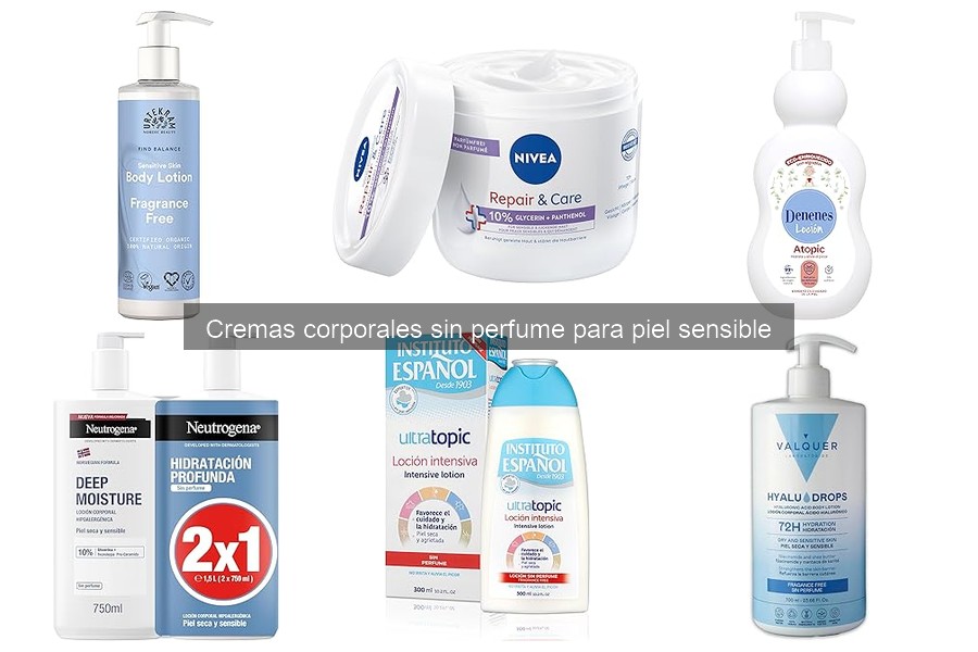 Testimonios de usuarios sobre cremas corporales sin perfume