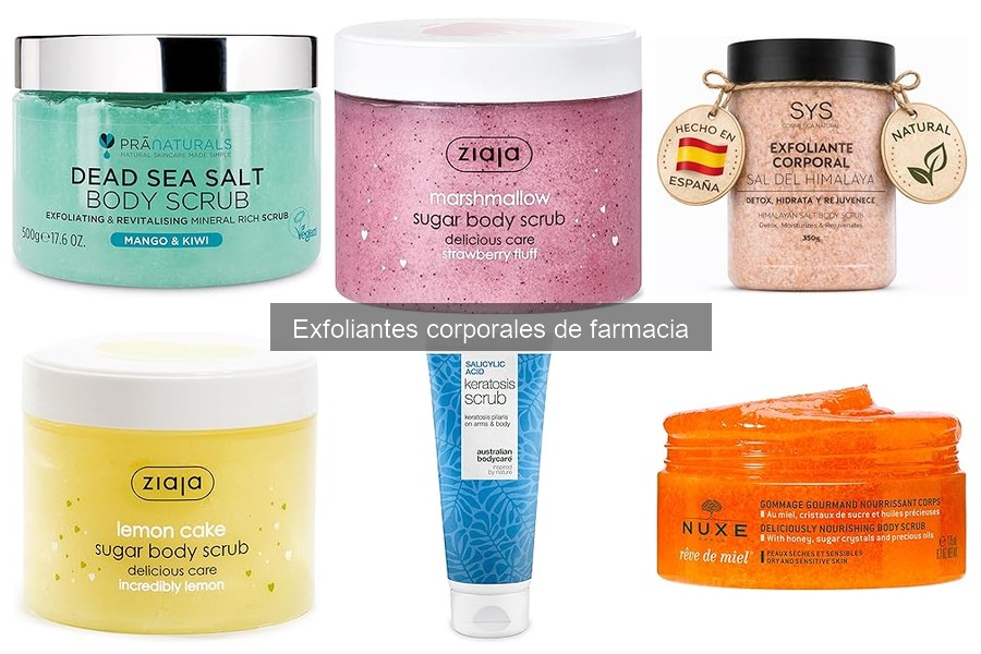 Testimonios sobre exfoliantes corporales de farmacia