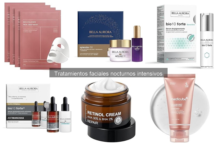 Testimonios sobre tratamientos faciales nocturnos intensivos