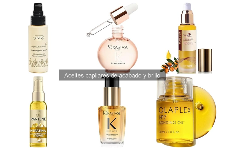Tipos de aceites capilares y sus propiedades