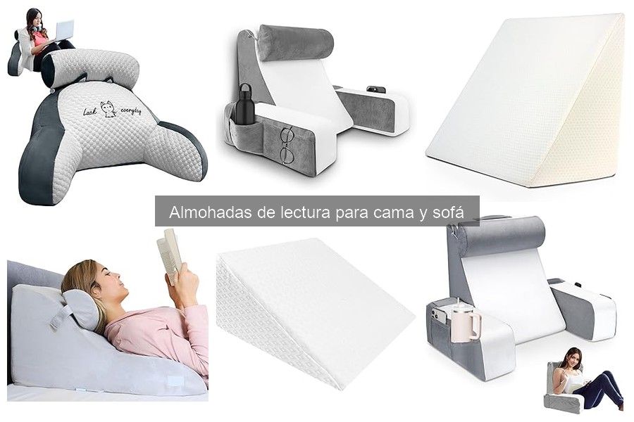 Tipos de almohadas de lectura: guía para elegir la mejor