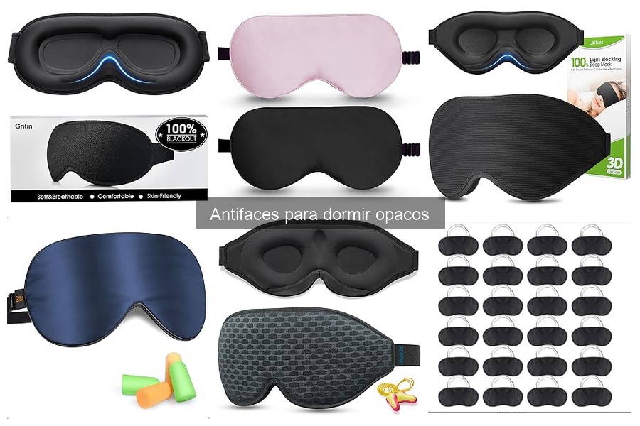 Tipos de antifaces para dormir opacos: ¿Cuál elegir?